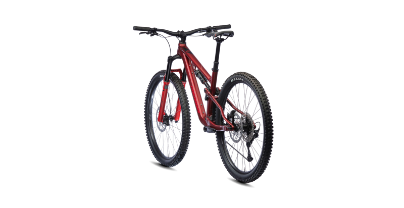 Merida - One-Forty 500 Full Suspension Trail Bike in Red-5